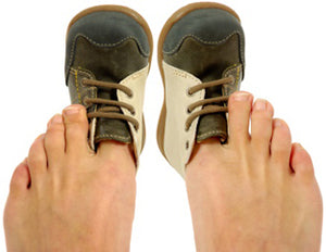 Feet are more comfortable in wide toe box shoes