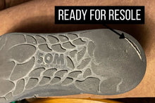 Don't wait too long to get your pair resoled. If you start to see cracks forming, let us know.